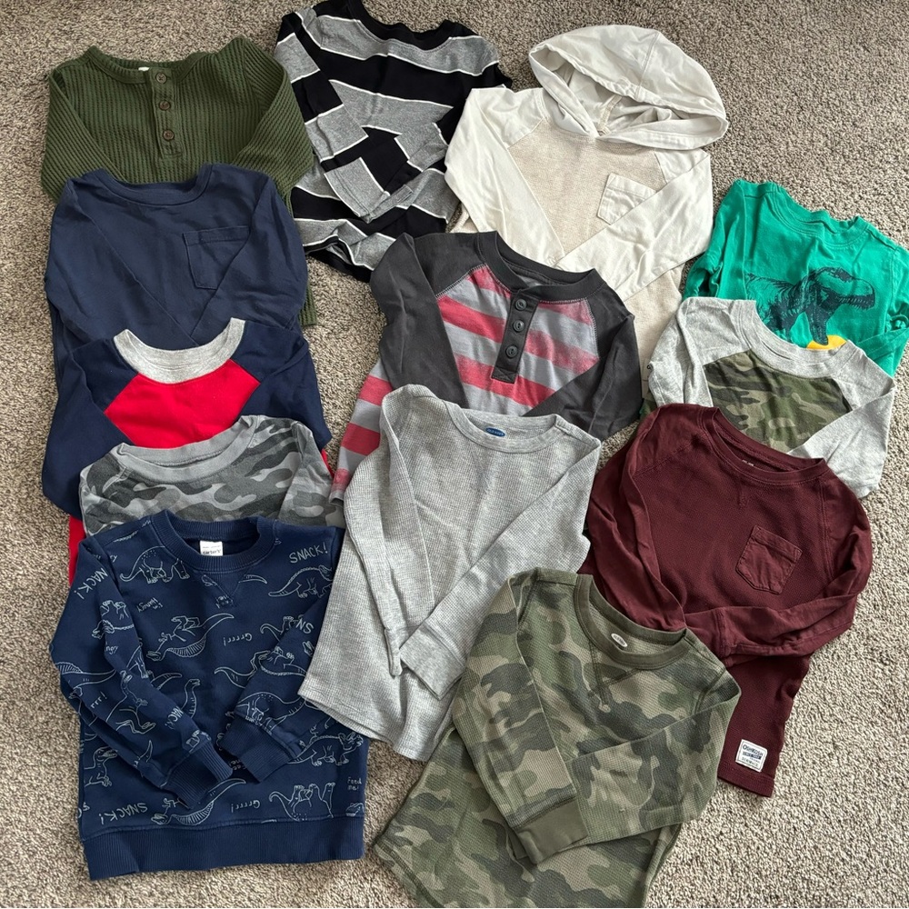 3T Boys Tops